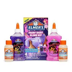 Elmer's 4pk Fairy Dust Slime Kit with Glue & Activator Solution